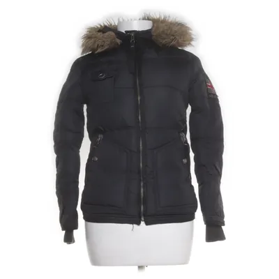 Jack (Zwart) van Airforce Nylon, Polyester, Bont
