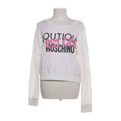 Sweatshirt (Blanc) de Boutique Moschino Coton, Viscose