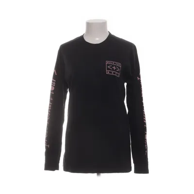 Långärmad t-shirt (Svart, Rosa) från Gildan Hammer Bomull