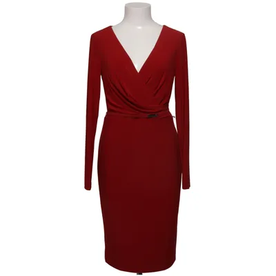 Jurk (Rood) van Lauren Ralph Lauren Elastaan, Polyester