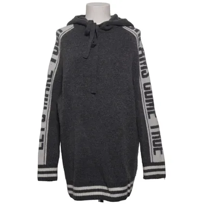 Hoodie (Gray, White) from Bloom Elastane, Polyamide, Polybutylene, Yak wool