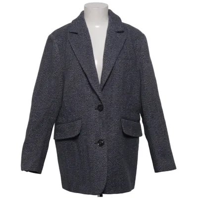 Blazer (Gris, Bleu) de Maison 123 Polyamide, Polyester, Laine