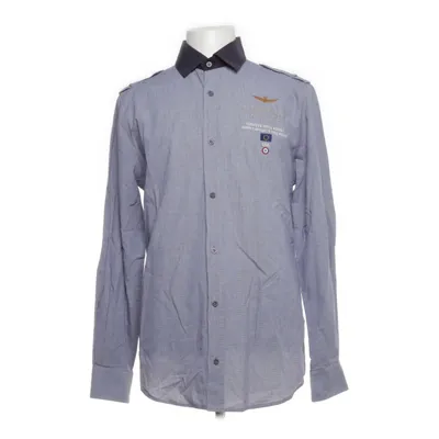Skjorta (Blå) från Aeronautica Militare Bomull, Ull
