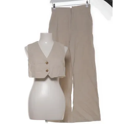 Set (Beige) from Zara Cotton, Linen