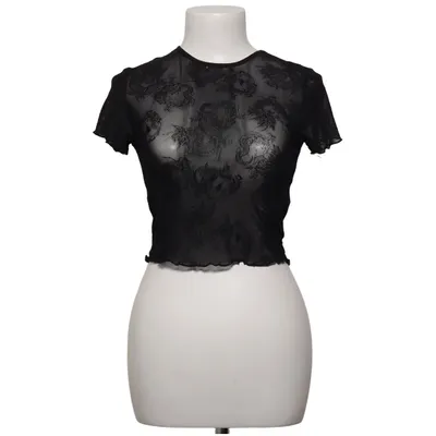 Top (Sort) fra Divided by H&M Elastan, Polyester