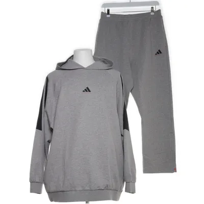Loungewear (Grijs) van Adidas Katoen, Elastaan, Polyester