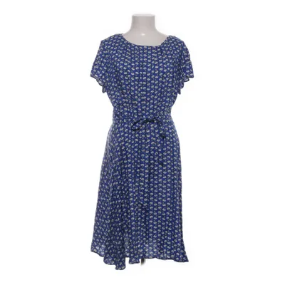 Klänning (Blå, Vit, Flerfärgad) från Lady Vintage Bomull, Polyester