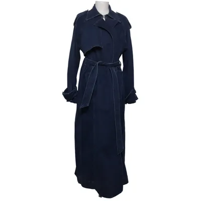Trench coat (Blue) from Ivy Oak