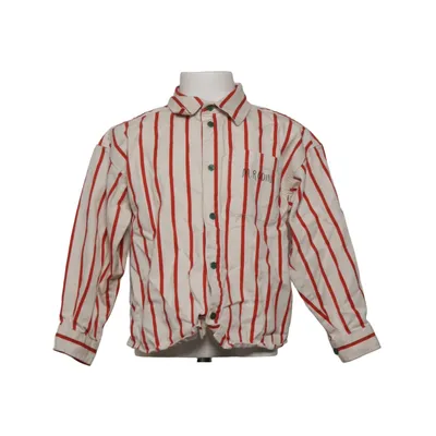 Chemise (Beige, Rouge) de Mini Rodini Coton