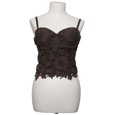 Tanktop (Bruin) van GiorGia Elastaan, Polyester
