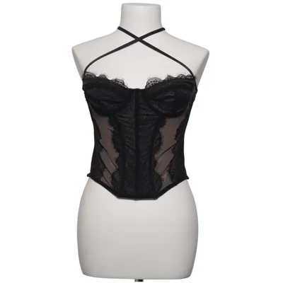 Bustier (Beige, Black) from Urban Outfitters Elastane, Polyamide