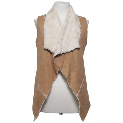 Ytterväst (Beige, Vit) från Double Zero Elastan, Polyester