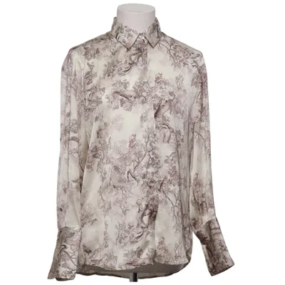 Blouse (Beige, Marron) de Karmamia