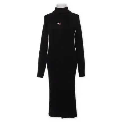 Turtleneck kjole (Sort) fra Tommy Hilfiger Jeans Bomuld