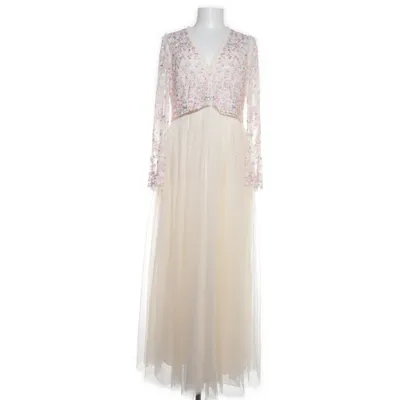 Maxi jurk (Beige, Meerkleurig) van Needle & Thread Gerecycled polyester