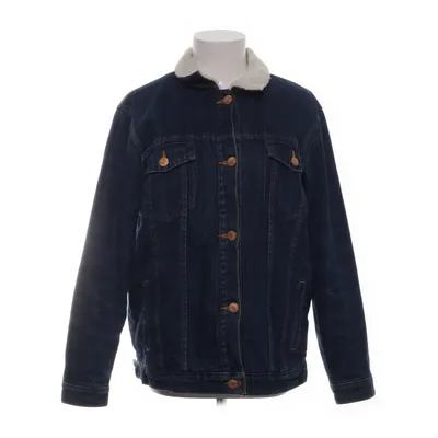 Fodrad jeansjacka (Blå) från Unique You Unique Denim Bomull, Polyester