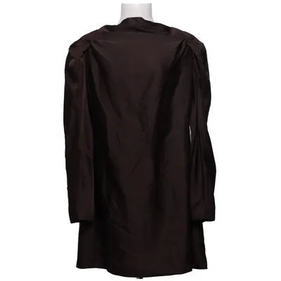 Robe (Marron) de H&M Edition Lin, Polyester, Viscose
