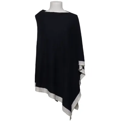 Poncho (Blå, Hvid) fra STOCKH LM Polyamid, Polyester, Viscose, Uld