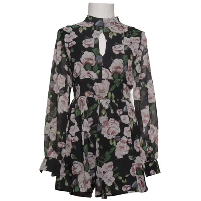 Jumpsuit (Zwart, Meerkleurig) van Fashion Union Polyester