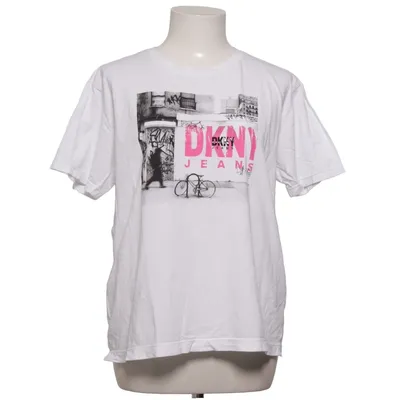 T-shirt (White) from DKNY Jeans Cotton, Modal
