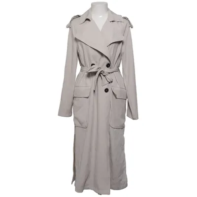 Trenchcoat (Beige) van Gina Tricot Elastaan, Polyester