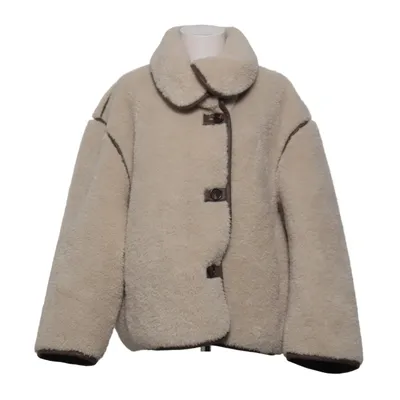 Shearlingjacka (Beige, Brun) från Arket Bomull, Polyester