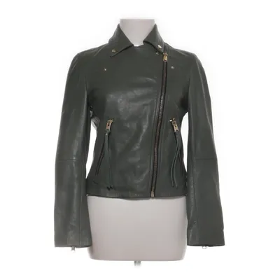 Bikerjack (Groen) van Allsaints Leer, Gerecycled polyester