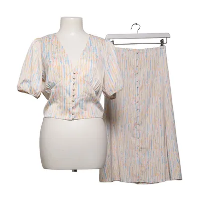 Set (Wit, Meerkleurig) van YAS Elastaan, Gerecycled polyester