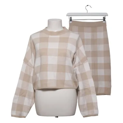 Set (Beige, White) from Gina Tricot Acrylic, Cotton