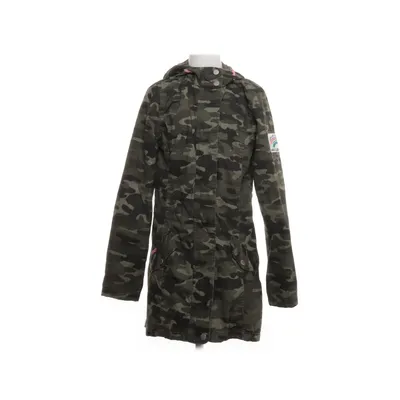 Parkas (Grön, Flerfärgad) från Girls United Bomull, Polyester