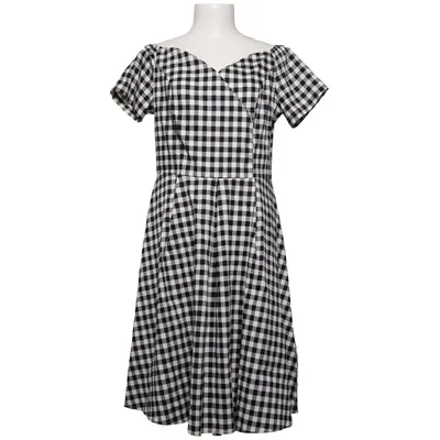Robe (Noir, Blanc) de Mixinni Coton, Élasthane