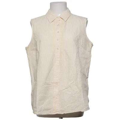 Haut (Jaune, Blanc) de L.L. Bean Coton
