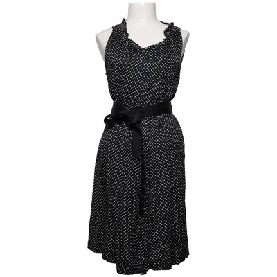 Jurk (Zwart, Wit) van Maison Scotch Viscose