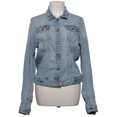 Jeansjacka (Blå) från L.O.G.G by H&M Bomull, Elastan