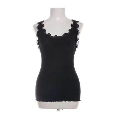 Linne (Svart) från Rosemunde Bomull, Silke