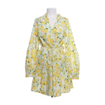 Skjortklänning (Gul, Vit, Grön, Flerfärgad) från H&M Bomull