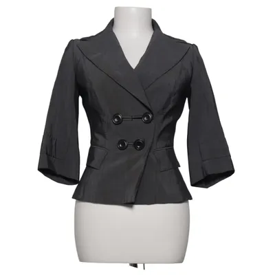 Blazer (Gris) de Karen Millen Acétate, Élasthane, Viscose, Laine