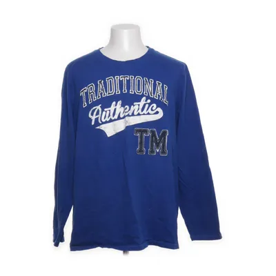 Long sleeve T-shirt (Blue) from Livergy Cotton
