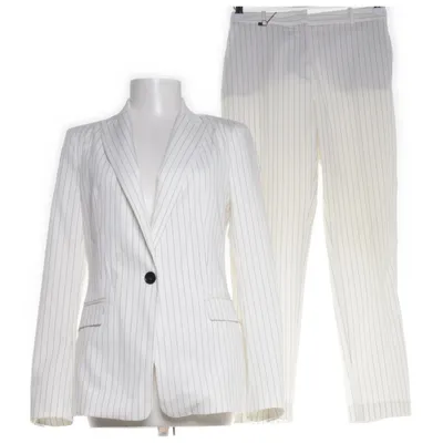 Anzug (Weiß, Schwarz) von Zara Basic Elasthan, Polyester, Viskose