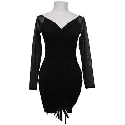 Jurk (Zwart) van PrettyLittleThing Elastaan, Polyester