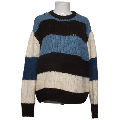 Trui (Blauw, Wit, Zwart) van Zara Acryl, Polyester, Wol