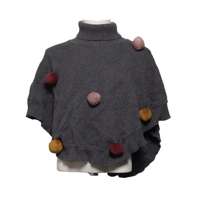 Poncho (Grau, Mehrfarbig) von Hust and Claire Baumwolle