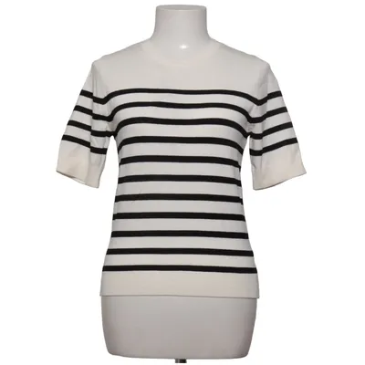 Top (Hvid, Sort) fra H&M Modern Classic Viscose, Polyamid