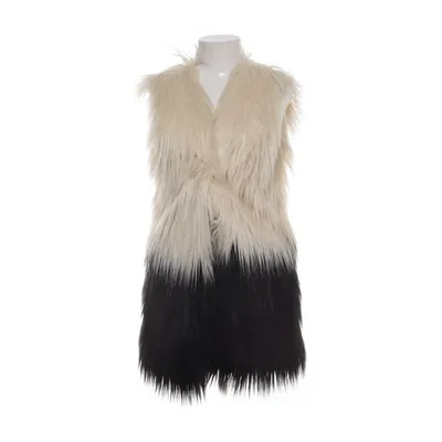 Bont gilet (Zwart, Wit) van Vera & Lucy Polyester