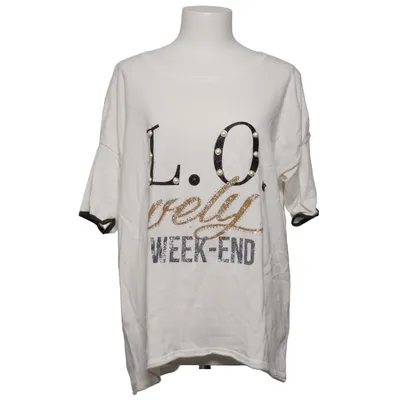 T-shirt (White) from Brian by Brian Rennie Acrylic, Cotton, Elastane, Polyamide, Polyester, Viscose