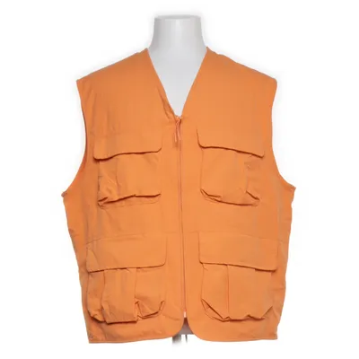Outer vest (Orange) from H&M Polyamide, Polyester