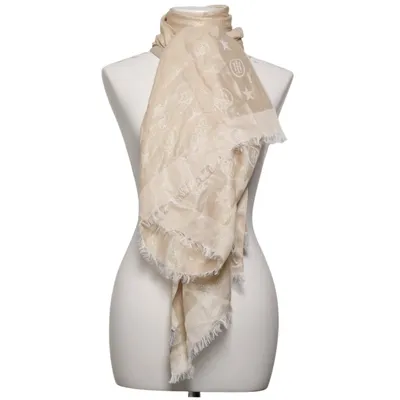 Sjaal (Beige, Goud) van Tommy Hilfiger