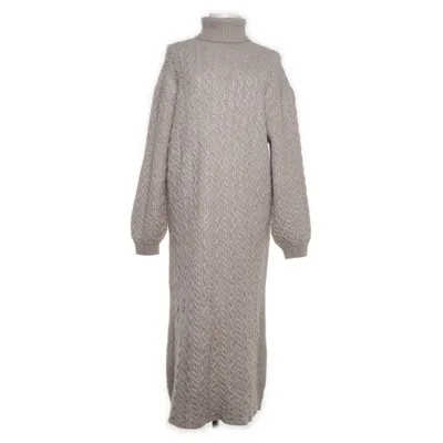 Poloklänning (Vit, Grå) från Lindex Akryl, Polyester, Ull