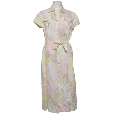 Blousejurk (Roze, Geel, Wit) van Apriori Linnen