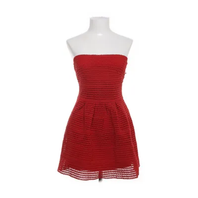 Cocktailjurk (Rood) Katoen, Elastaan, Polyester